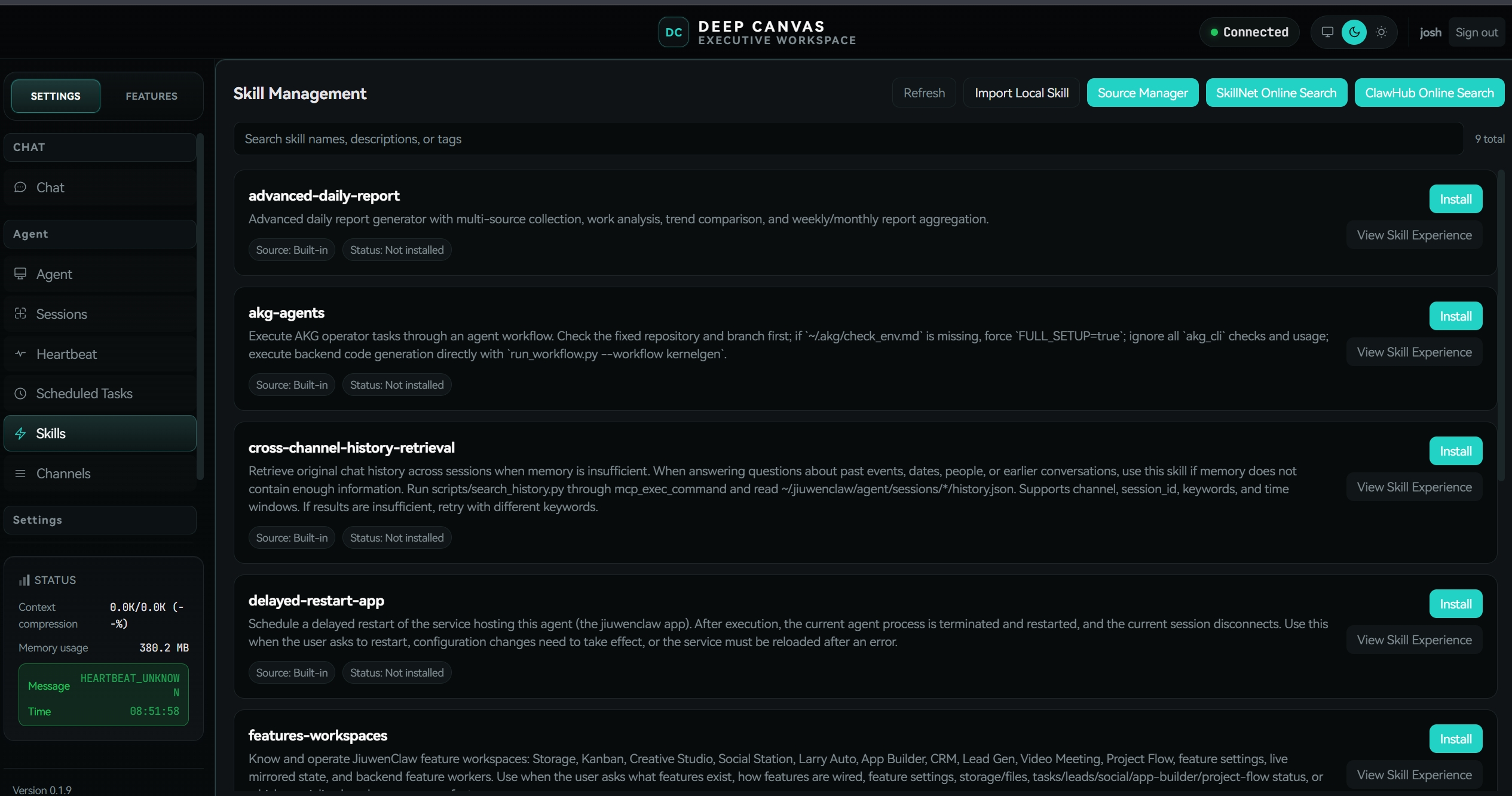 Deep Canvas agent skills library